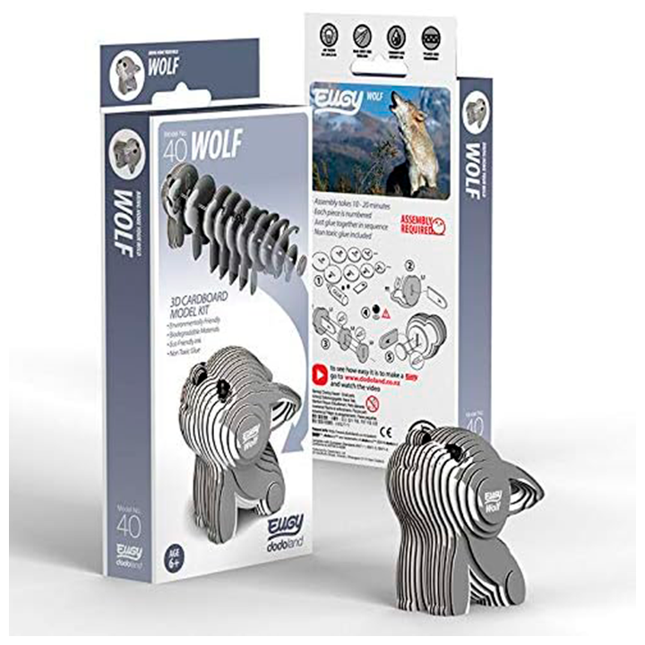 Puzle coleccionable Eugy 040 WOLF