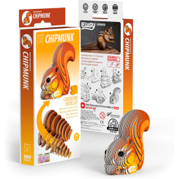 Puzle coleccionable Eugy 041 CHIPMUNK