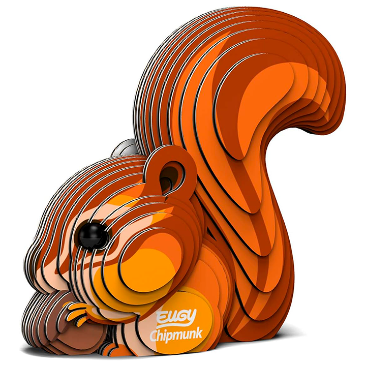Puzle coleccionable Eugy 041 CHIPMUNK