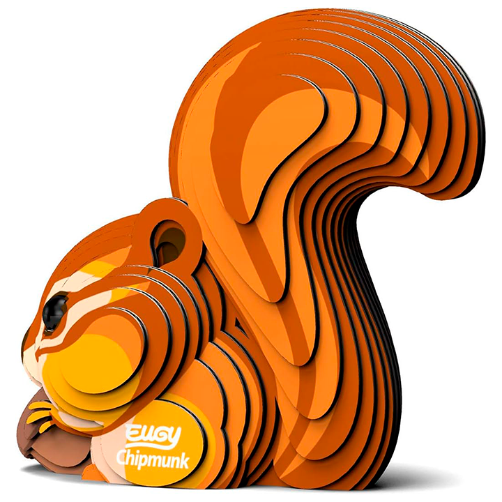 Puzle coleccionable Eugy 041 CHIPMUNK