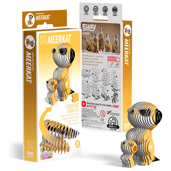 Puzle coleccionable Eugy 046 MEERKAT
