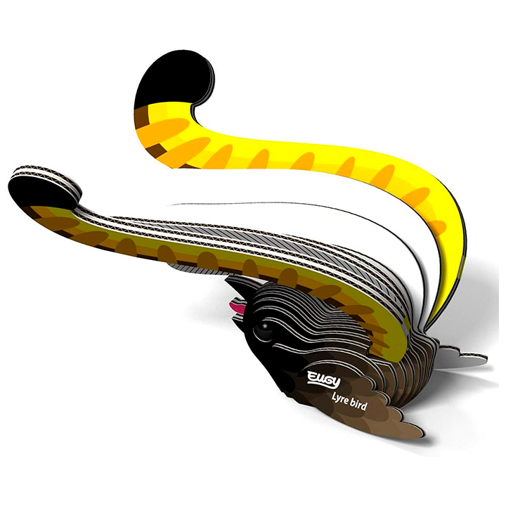Puzle coleccionable Eugy 059 LYRE BIRD