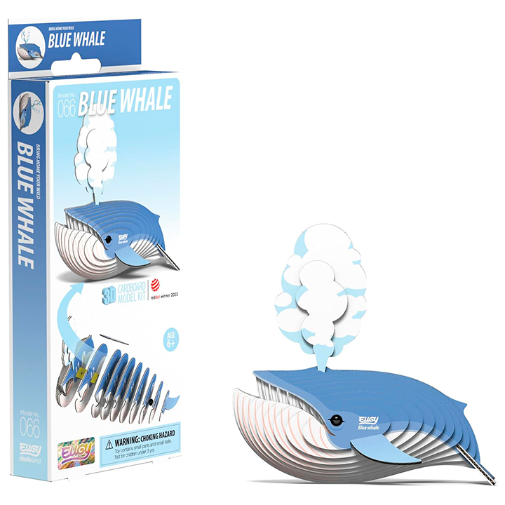Puzle coleccionable Eugy 066 BLUE WHALE