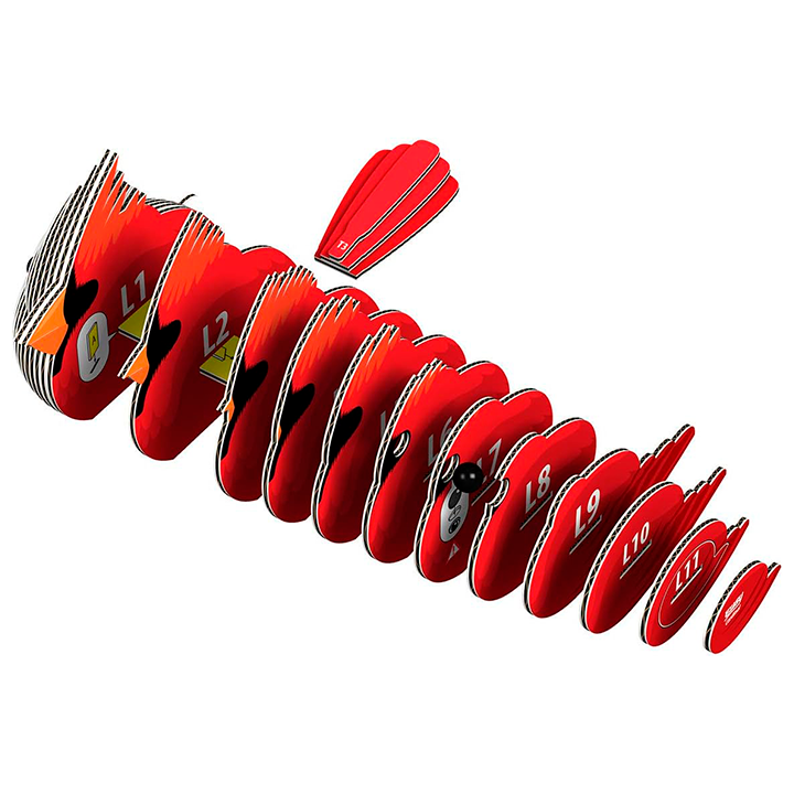 Puzle coleccionable Eugy 068 CARDINAL