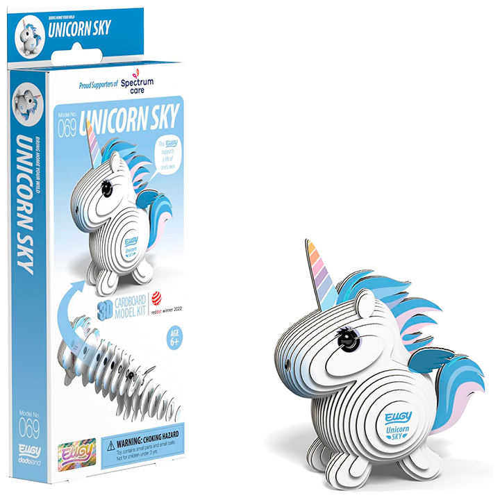 Puzle coleccionable Eugy 069 UNICORN SKY