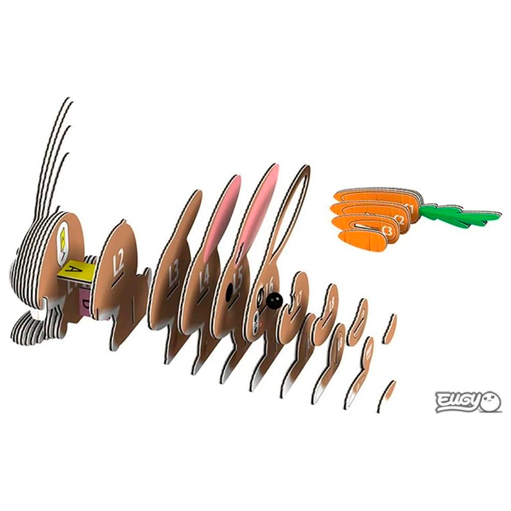 Puzle coleccionable Eugy 071 RABBIT