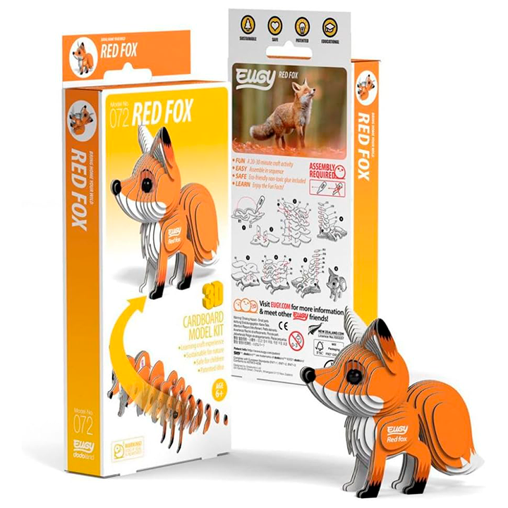 Puzle coleccionable Eugy 072 RED FOX