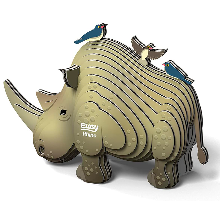 Puzle coleccionable Eugy 076 RHINO