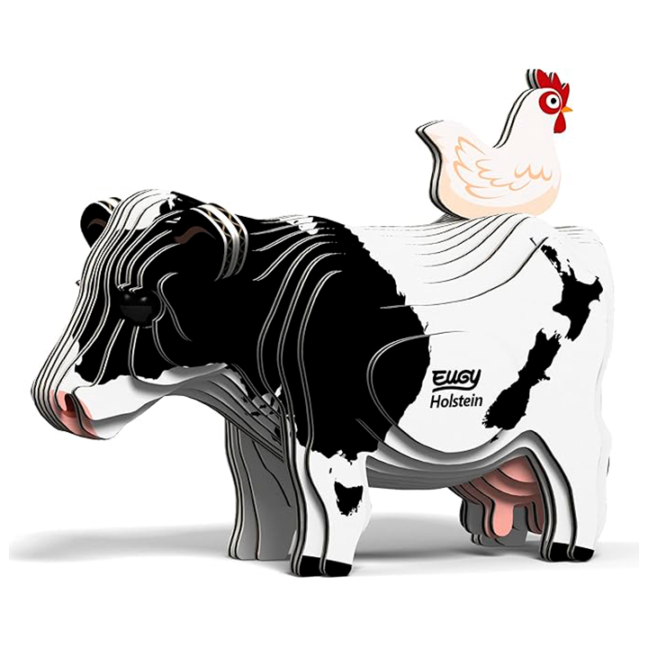 Puzle coleccionable Eugy 079 HOLSTEIN FRIESIAN