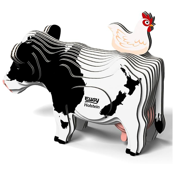 Puzle coleccionable Eugy 079 HOLSTEIN FRIESIAN