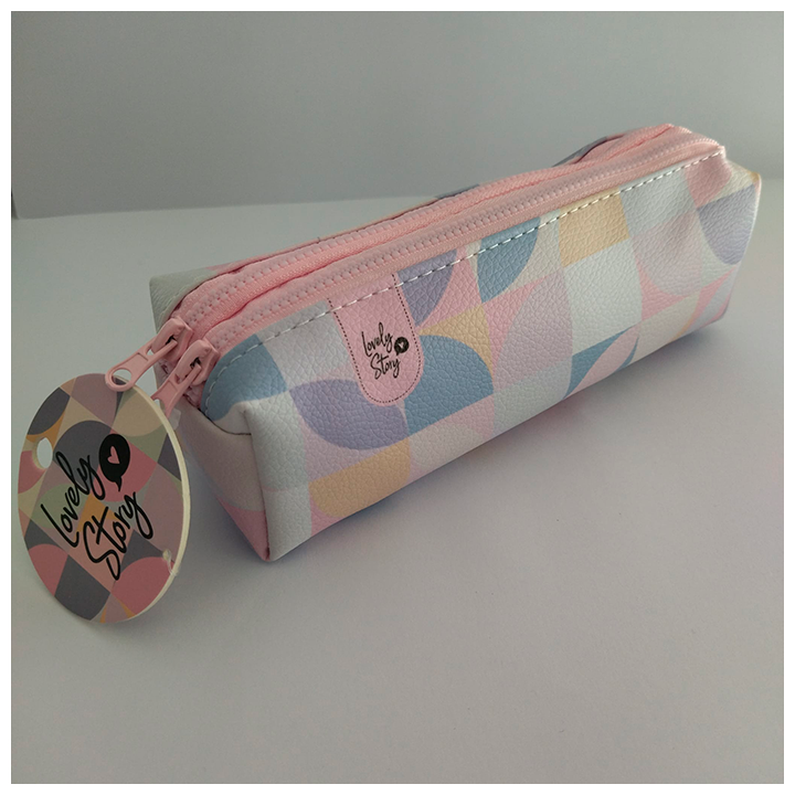 Estuche portalápices rosa Lovely Story